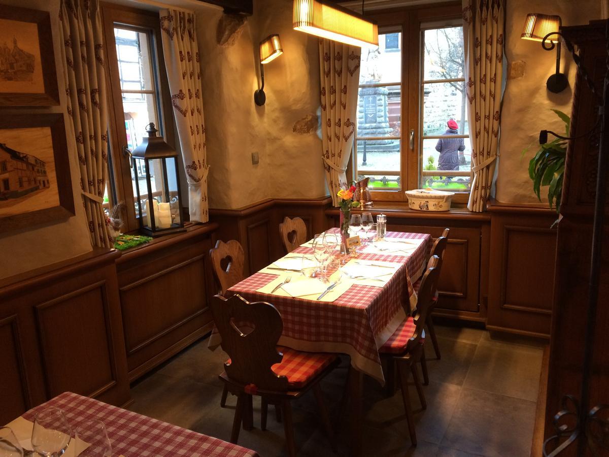 Auberge des Trois Châteaux Eguisheim Exterior foto