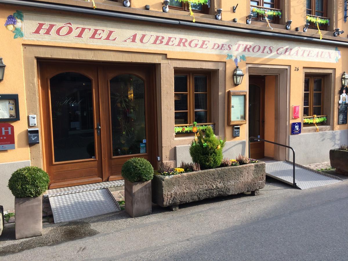 Auberge des Trois Châteaux Eguisheim Exterior foto