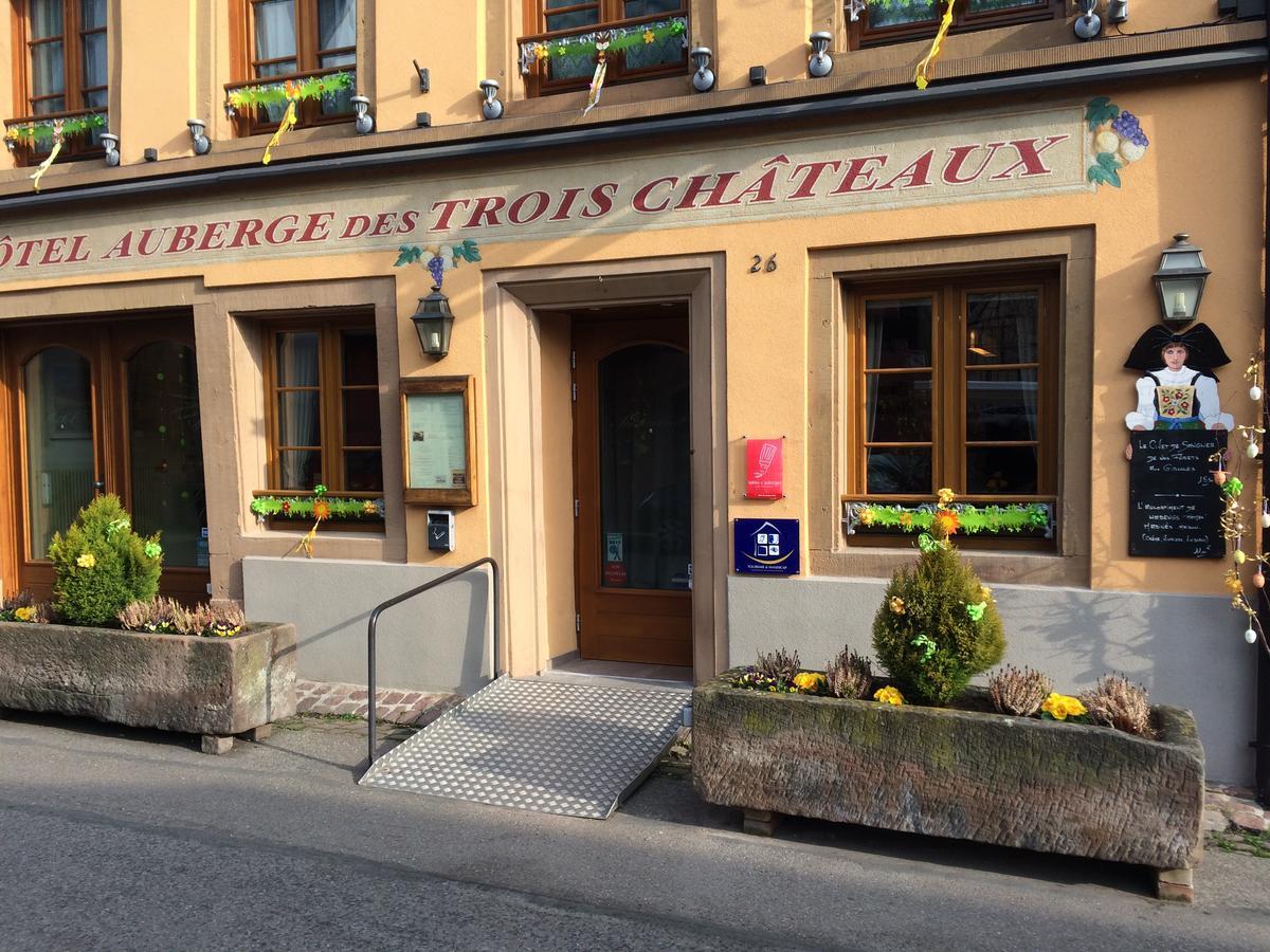 Auberge des Trois Châteaux Eguisheim Exterior foto