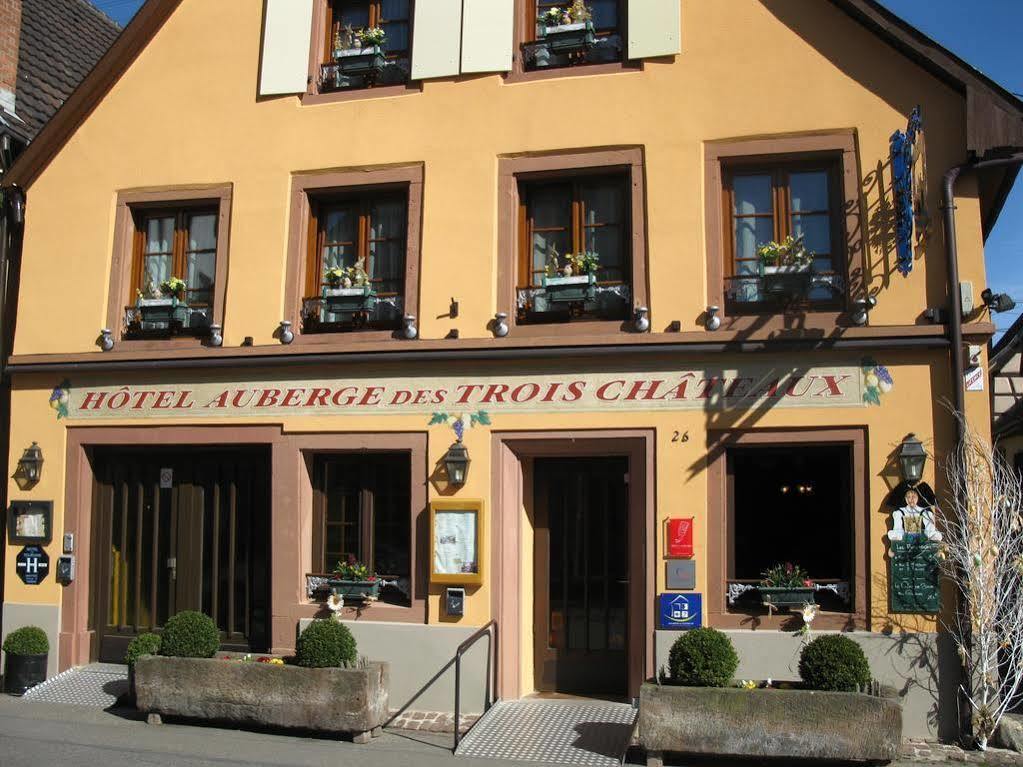 Auberge des Trois Châteaux Eguisheim Exterior foto