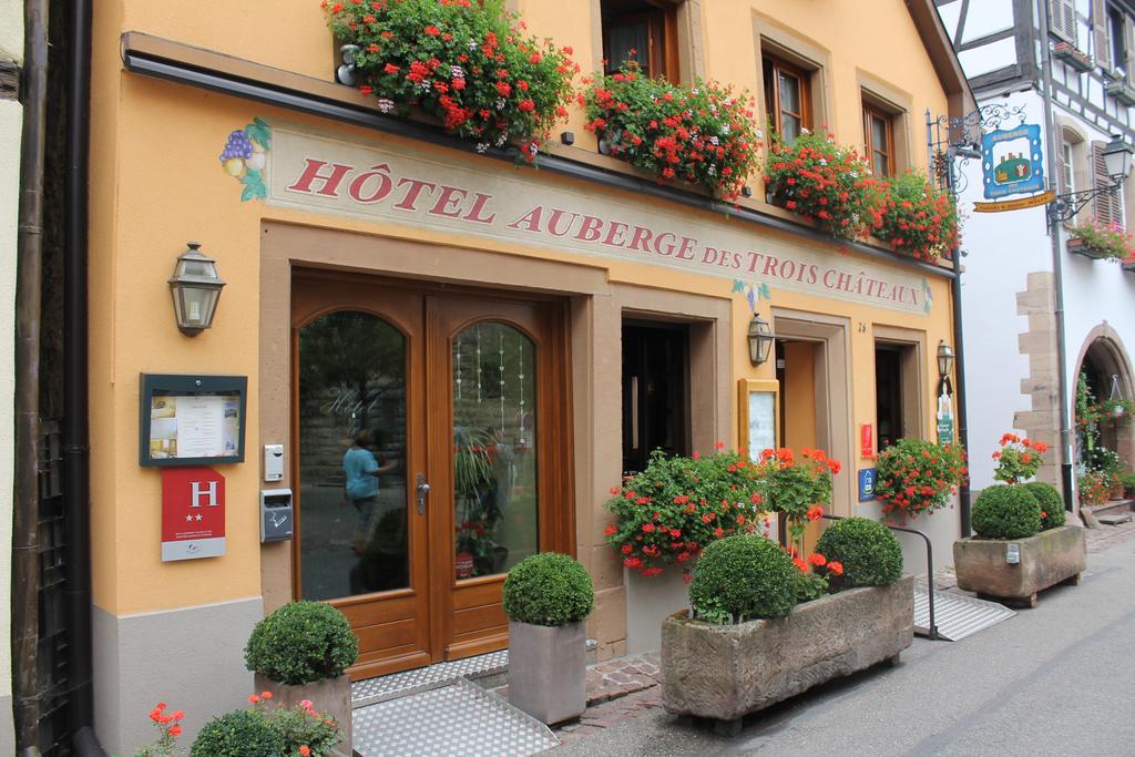 Auberge des Trois Châteaux Eguisheim Exterior foto